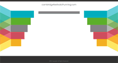 Desktop Screenshot of cambridgefestivalofrunning.com